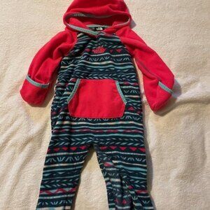 The North Face Fleece One Piece Infant (3-6mo) Bunting w/Snaps